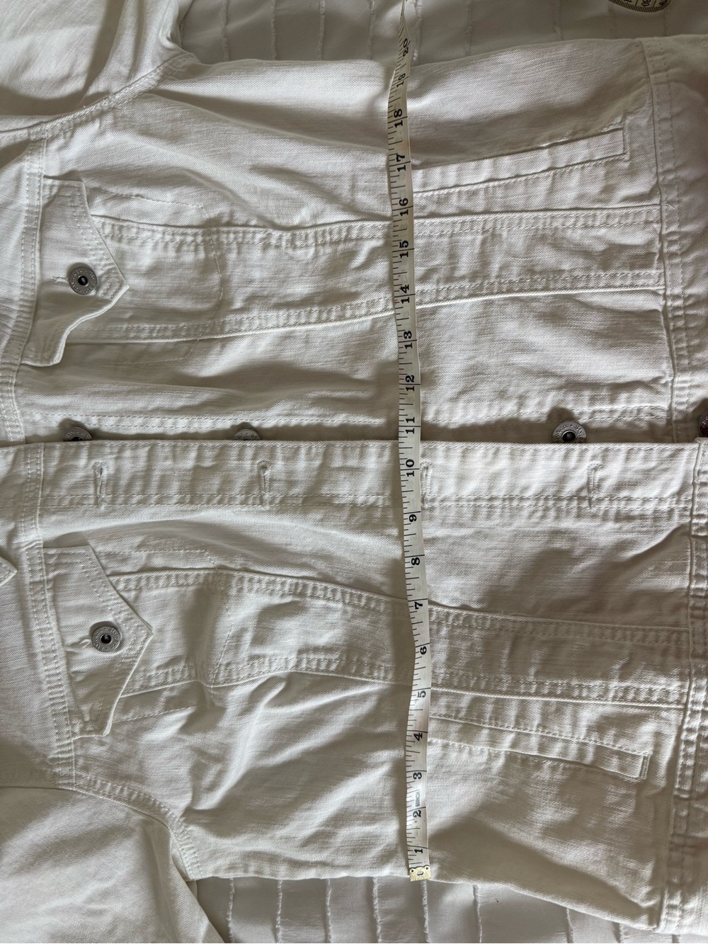 Style & Co. White Jean Jacket - Picture 10 of 12